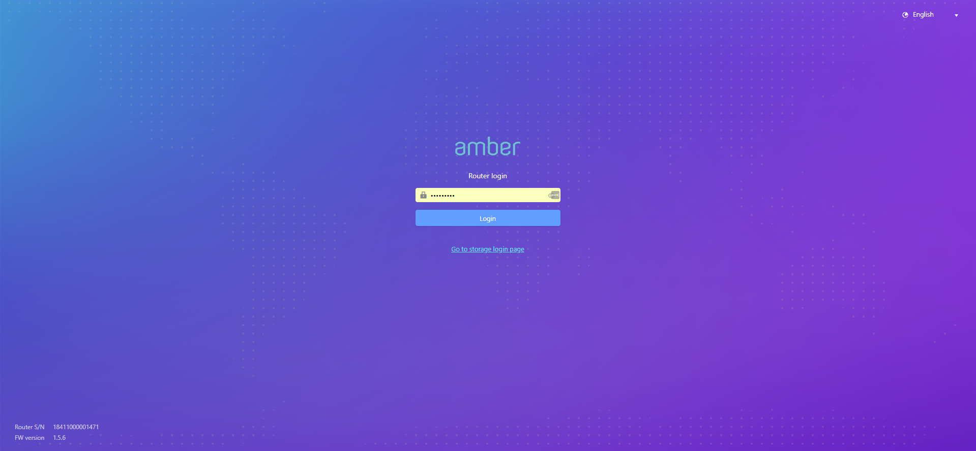 bagage arbejdsløshed Rotere How do I login to Amber Router? – Amber Support